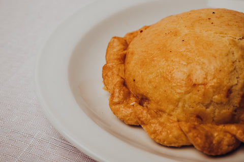 Pastelito de pollo crema de hongos