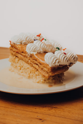 Torta chilena con tres leches porción