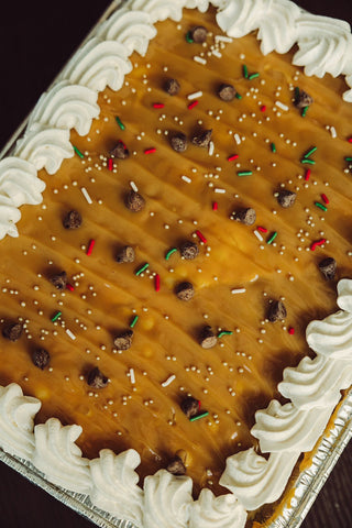 Torta chilena con tres leches de rompope entero